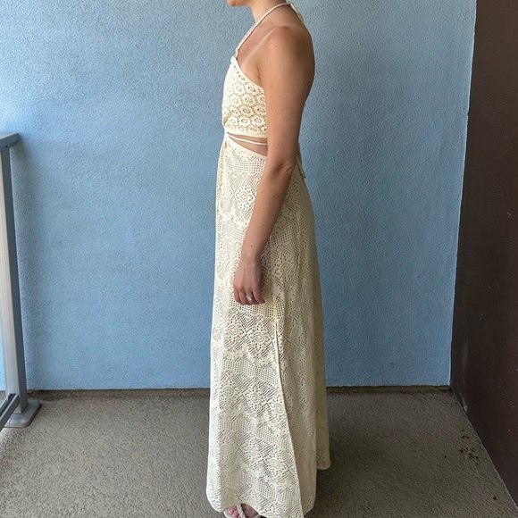 Jonathan Simkhai Georgiana Crochet Cover Up Dress - Picture 2 of 7